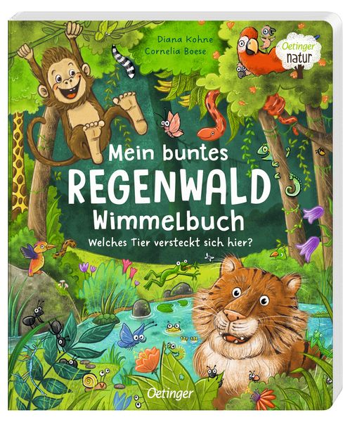 Produktbild: Mein buntes Regenwald Wimmelbuch