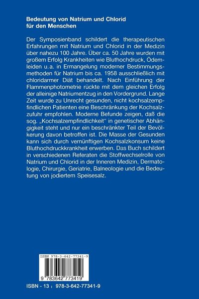 Produktbild: Bedeutung von Natrium und Chlorid f&uuml;r den Menschen