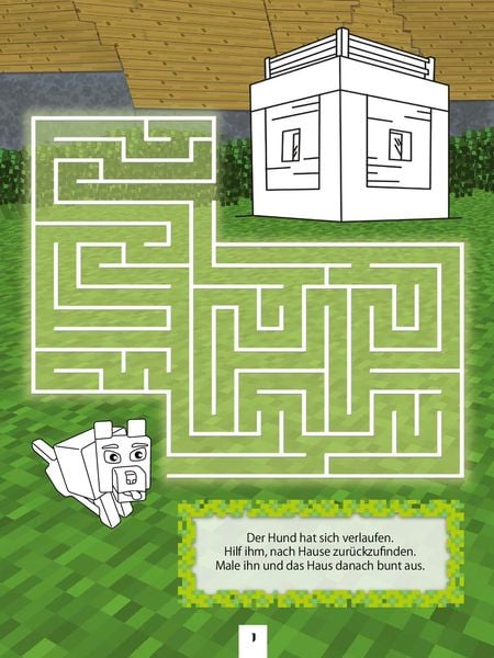 Produktbild: R&auml;tsel-Abenteuer f&uuml;r Minecraft-Fans ab 6 Jahren