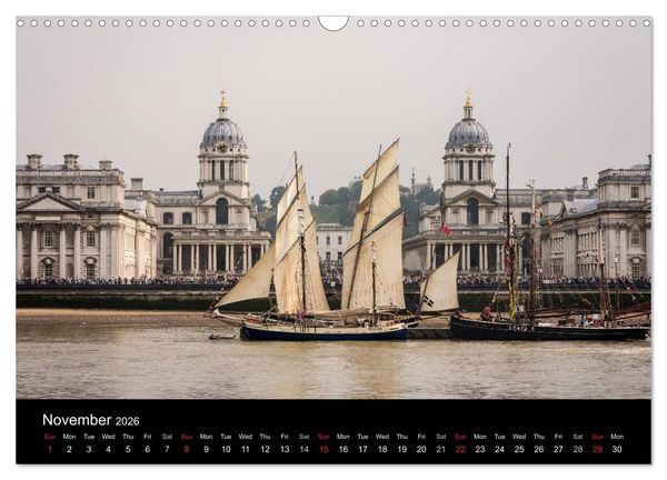 Produktbild: London 2026 (Wall Calendar 2026 DIN A3 landscape), CALVENDO 12 Month Wall Calendar