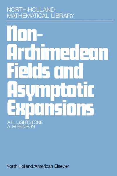Produktbild: Nonarchimedean Fields and Asymptotic Expansions