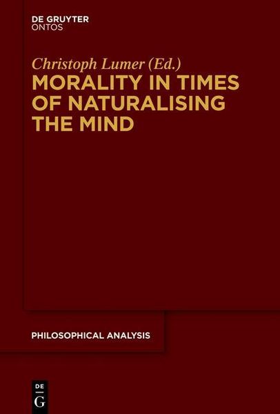 Produktbild: Morality in Times of Naturalising the Mind