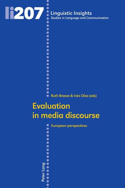 Produktbild: Evaluation in media discourse
