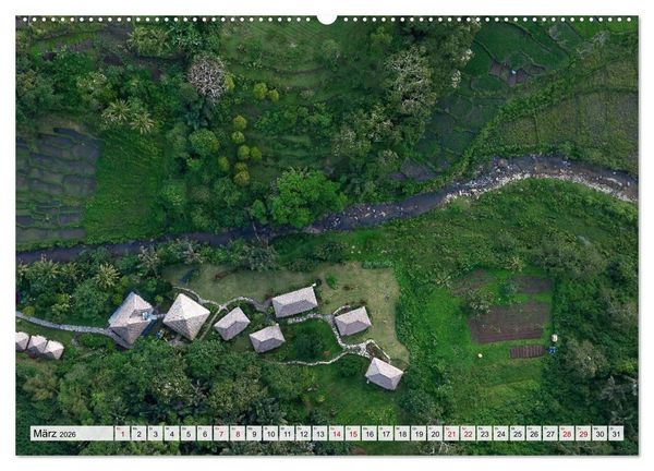 Produktbild: Indonesien von oben - spektakul&auml;re Landschaften aus der Vogelperspektive (Wandkalender 2026 DIN A2 quer), CALVENDO Monatskalender