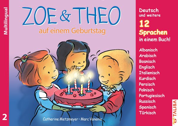 Produktbild: ZOE & THEO auf einem Geburtstag (Multilingual!)