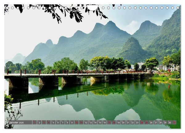 Produktbild: RIVI&Egrave;RE YULONG (Calendrier mural 2026 DIN A4 vertical), CALVENDO calendrier mensuel