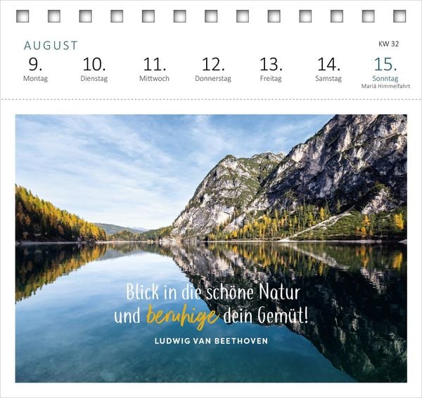 Produktbild: Postkartenkalender Lebensweisheiten 2027