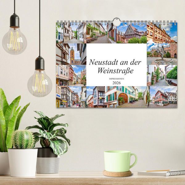Produktbild: Neustadt an der Weinstra&szlig;e Impressionen (Wandkalender 2026 DIN A4 quer), CALVENDO Monatskalender
