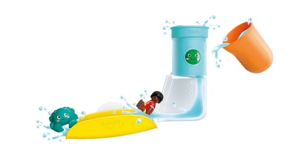 Produktbild: PLAYMOBIL 71775 JUNIOR AQUA: Wasserfalltank mit Rutsche
