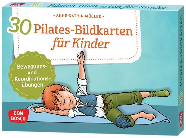 Produktbild: 30 Pilates-Bildkarten f&uuml;r Kinder