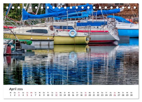Produktbild: Wanderbarer Wei&szlig;ensee (Tischkalender 2026 DIN A5 quer), CALVENDO Monatskalender