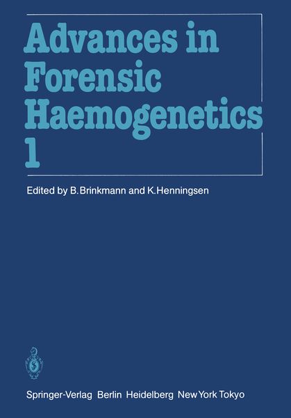 Produktbild: 11th Congress of the Society for Forensic Haemogenetics (Gesellschaft f&uuml;r forensische Blutgruppenkunde e.V.)