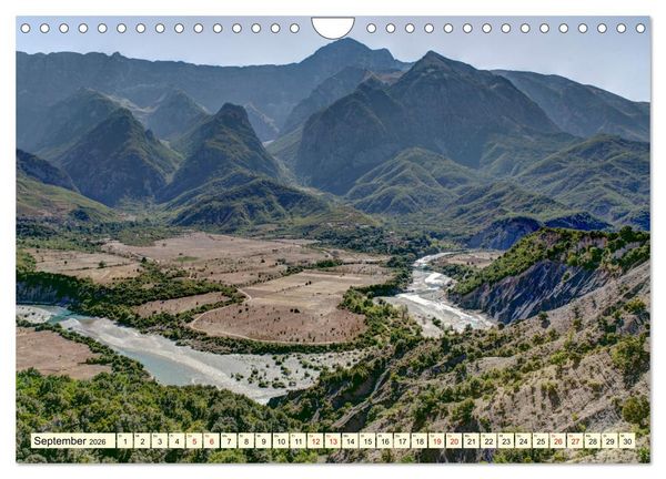 Produktbild: Albanien - Streifz&uuml;ge durch atemberaubende Kulturlandschaften (Wandkalender 2026 DIN A4 quer), CALVENDO Monatskalender