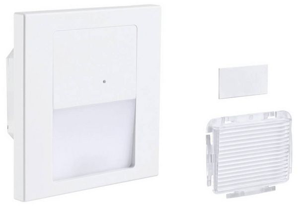Produktbild: Paulmann 80002 LED Wandeinbauleuchte Tsaro eckig 80x36mm Wandeinbauleuchte LED 1 W Wei&szlig; (matt)