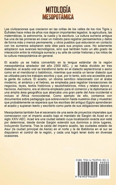 Produktbild: Mitolog&iacute;a Mesopot&aacute;mica