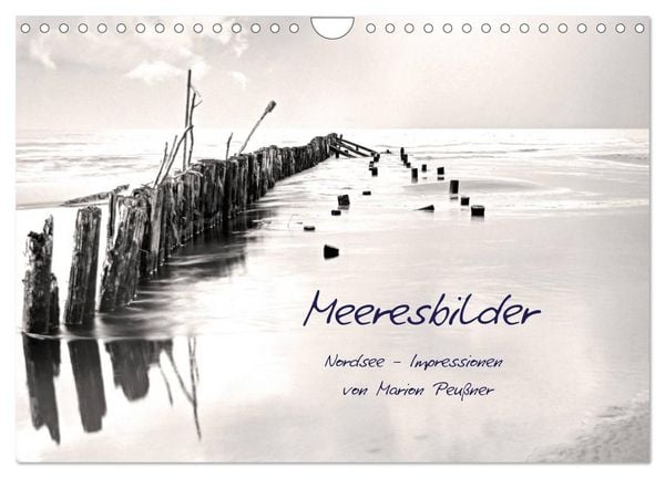 Produktbild: Meeresbilder - Nordsee-Impressionen (Wandkalender 2026 DIN A4 quer), CALVENDO Monatskalender
