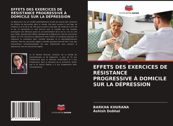 Produktbild: Effets des Exercices De R&eacute;sistance Progressive &Agrave; Domicile Sur La D&eacute;pression