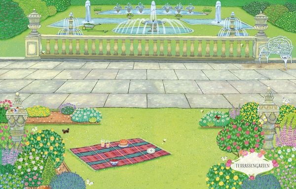 Produktbild: Mein Stickerbuch: Gartentr&auml;ume