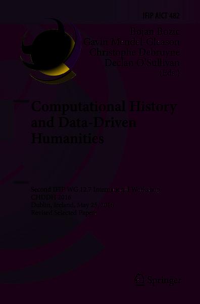 Produktbild: Computational History and Data-Driven Humanities