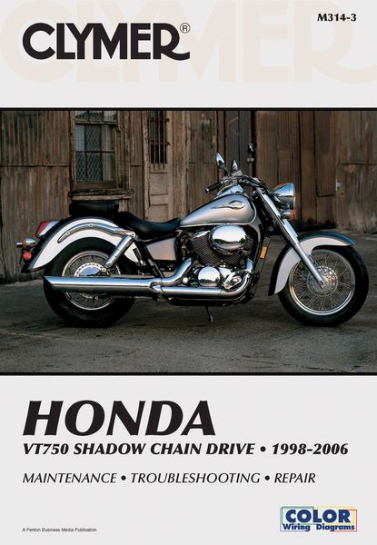 Produktbild: Honda VT750 Shadow Chain Drive Motorcycle (1998-2006) Service Repair Manual