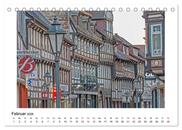 Produktbild: Faszination Fachwerk - an Weser und Ilme (Tischkalender 2026 DIN A5 quer), CALVENDO Monatskalender