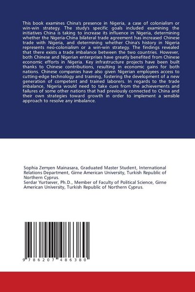 Produktbild: CHINA'S PRESENCE IN NIGERIA