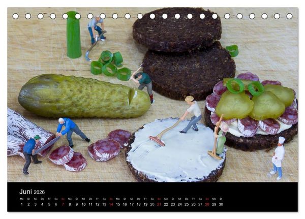 Produktbild: Die wahren K&ouml;che (Tischkalender 2026 DIN A5 quer), CALVENDO Monatskalender