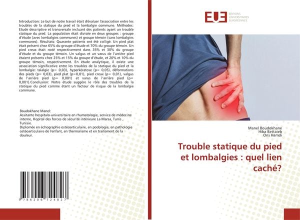 Produktbild: Trouble statique du pied et lombalgies : quel lien cach&eacute;?
