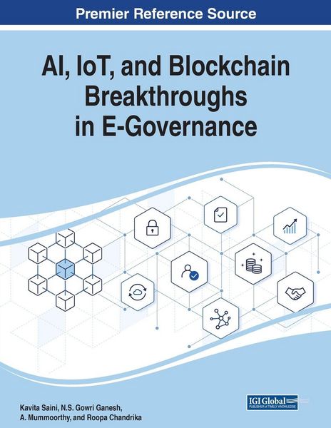 Produktbild: AI, IoT, and Blockchain Breakthroughs in E-Governance