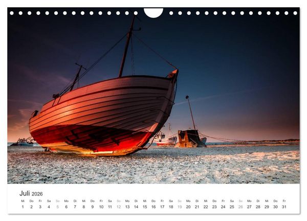 Produktbild: D&auml;nemark-Impressionen (Wandkalender 2026 DIN A4 quer), CALVENDO Monatskalender