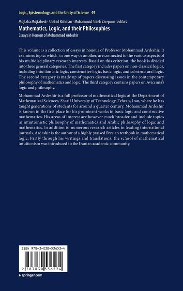 Produktbild: Mathematics, Logic, and their Philosophies