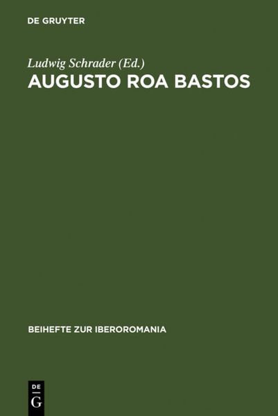 Produktbild: Augusto Roa Bastos