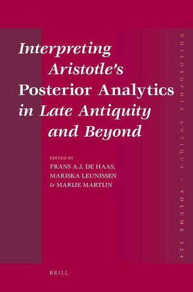 Produktbild: Interpreting Aristotle's Posterior Analytics in Late Antiquity and Beyond