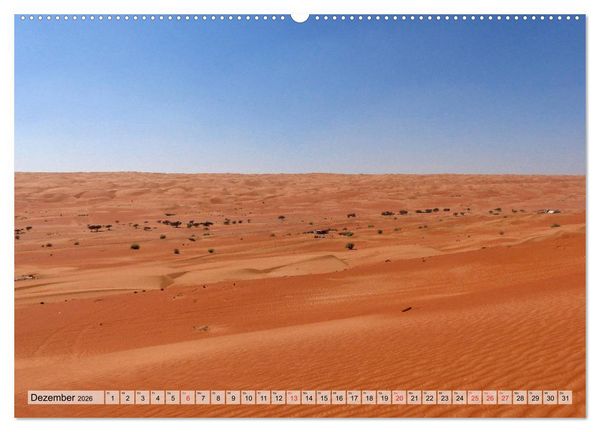 Produktbild: Oman - Zauberhafte Landschaften (Wandkalender 2026 DIN A2 quer), CALVENDO Monatskalender