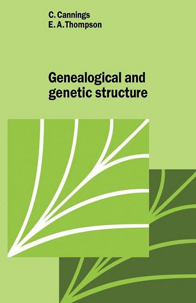 Produktbild: Genealogical Genetic Structure