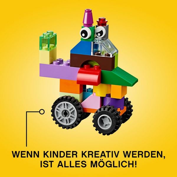 Produktbild: LEGO Classic 10696 Mittelgro&szlig;e Bausteine-Box, Set mit Aufbewahrungsbox
