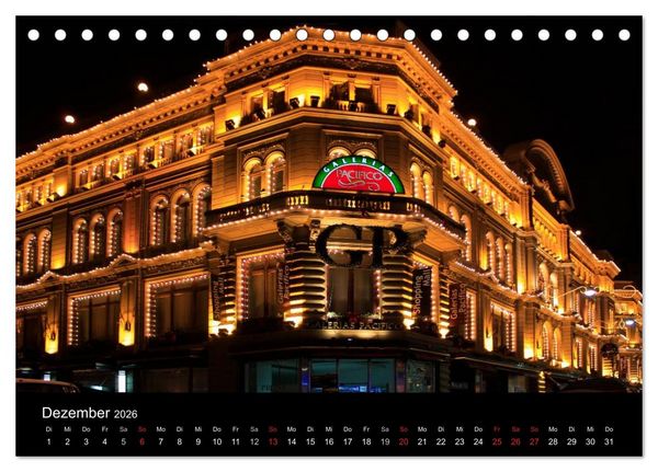Produktbild: Buenos Aires (Tischkalender 2026 DIN A5 quer), CALVENDO Monatskalender