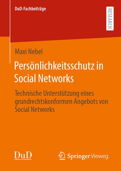 Produktbild: Pers&ouml;nlichkeitsschutz in Social Networks