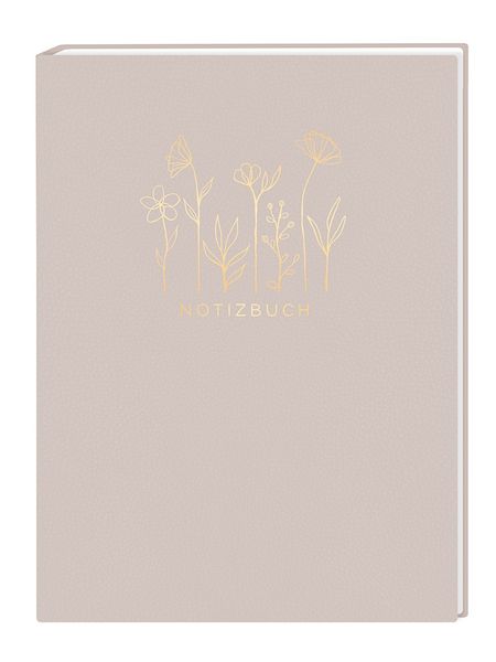 Produktbild: Notizbuch Softcover Schreibkram Manufaktur Flowers