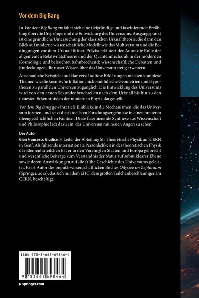 Produktbild: Vor dem Big Bang