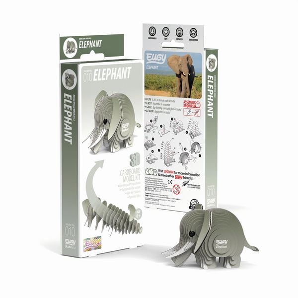 Produktbild: EUGY - 3D Bastelset Elefant