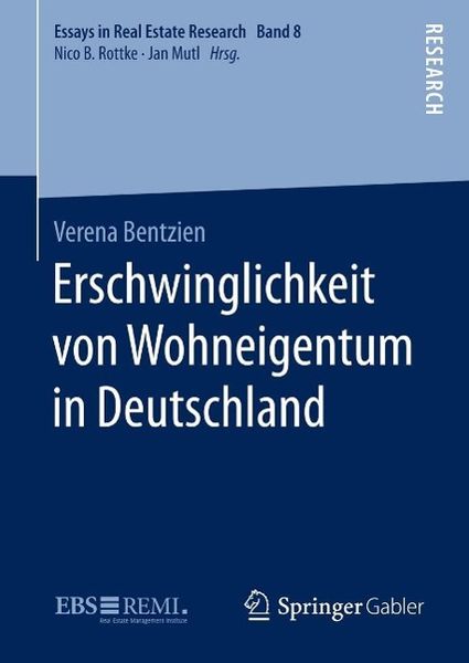 Produktbild: Erschwinglichkeit von Wohneigentum in Deutschland