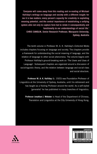 Produktbild: Language and Society