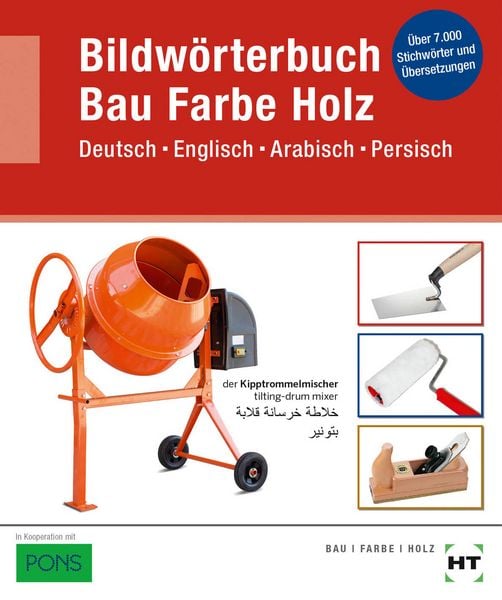 Produktbild: Bildw&ouml;rterbuch Bau Farbe Holz