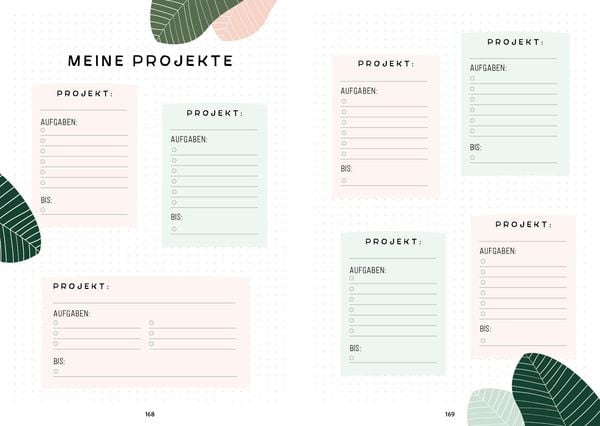 Produktbild: Mein Bullet Journal (Jungle Edition) – Besser planen & Träume verwirklichen