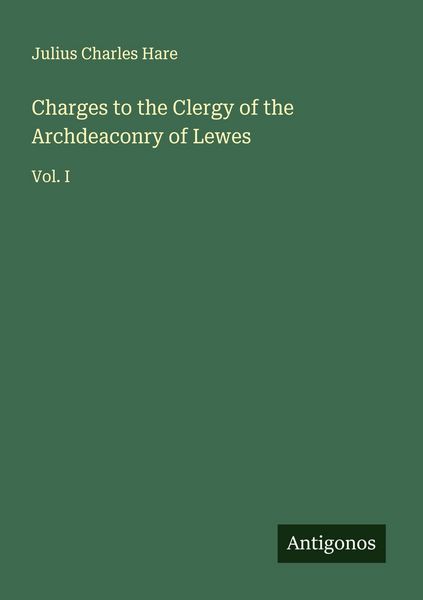 Produktbild: Charges to the Clergy of the Archdeaconry of Lewes