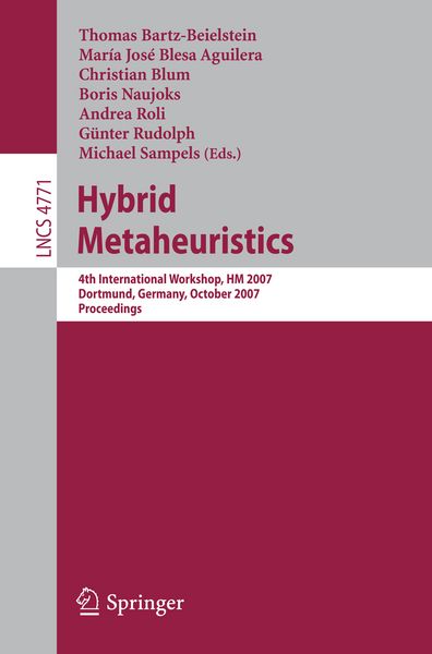 Produktbild: Hybrid Metaheuristics