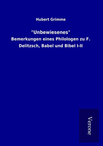 Produktbild: Unbewiesenes