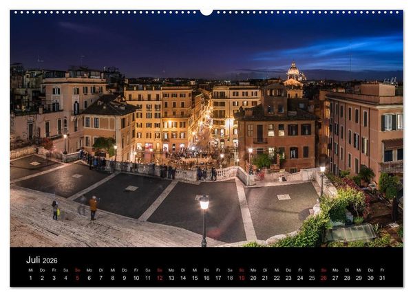 Produktbild: Rom - Impressionen aus der ewigen Stadt (Wandkalender 2026 DIN A2 quer), CALVENDO Monatskalender