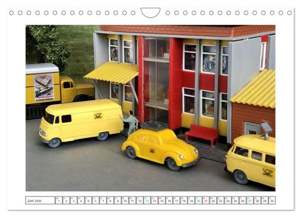 Produktbild: Wirtschaftswunder en miniature (Wandkalender 2026 DIN A4 quer), CALVENDO Monatskalender
